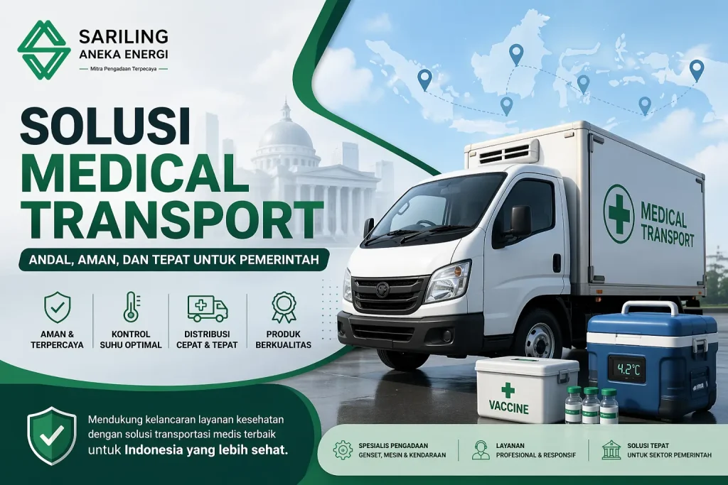 Solusi Medical Transport untuk kebutuhan pemerintah oleh Sariling Aneka Energi