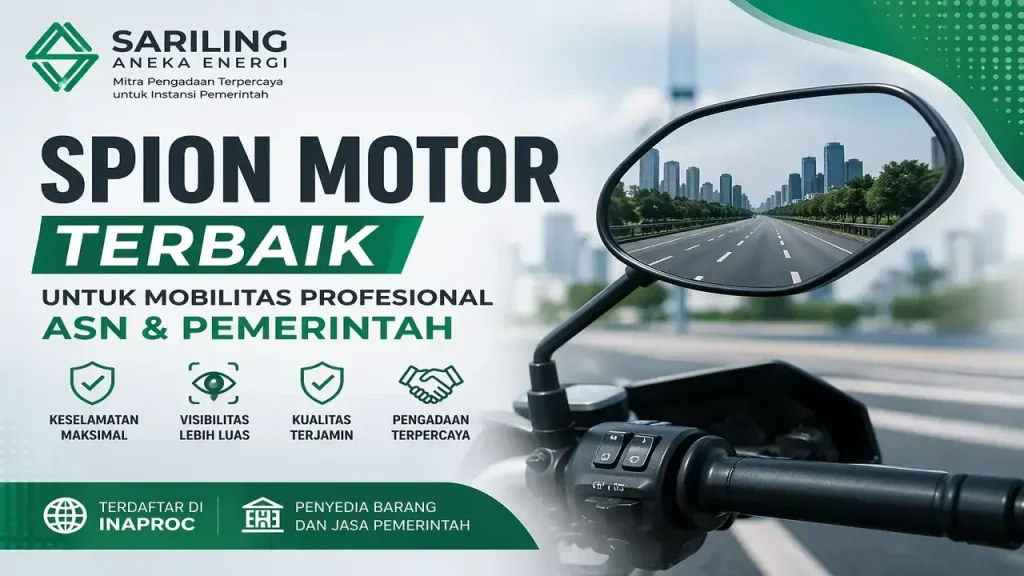 Spion motor terbaik untuk mobilitas profesional ASN dan pejabat pemerintah dari Sariling Aneka Energi