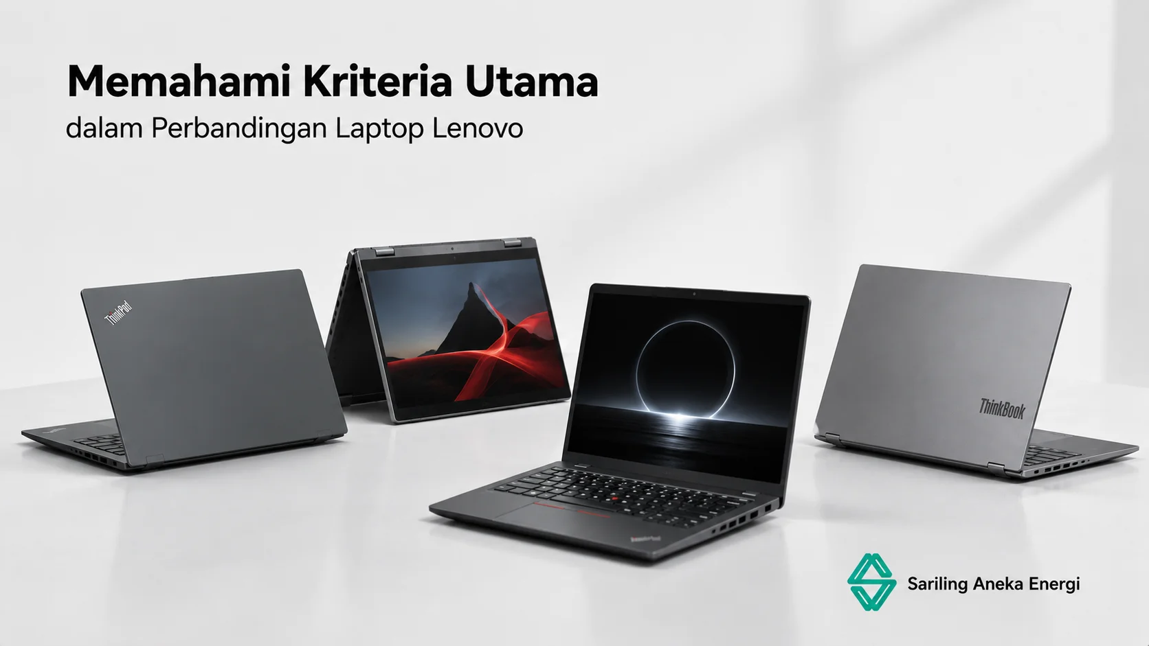 Perbandingan laptop Lenovo untuk membantu memilih perangkat kerja sesuai kebutuhan produktivitas