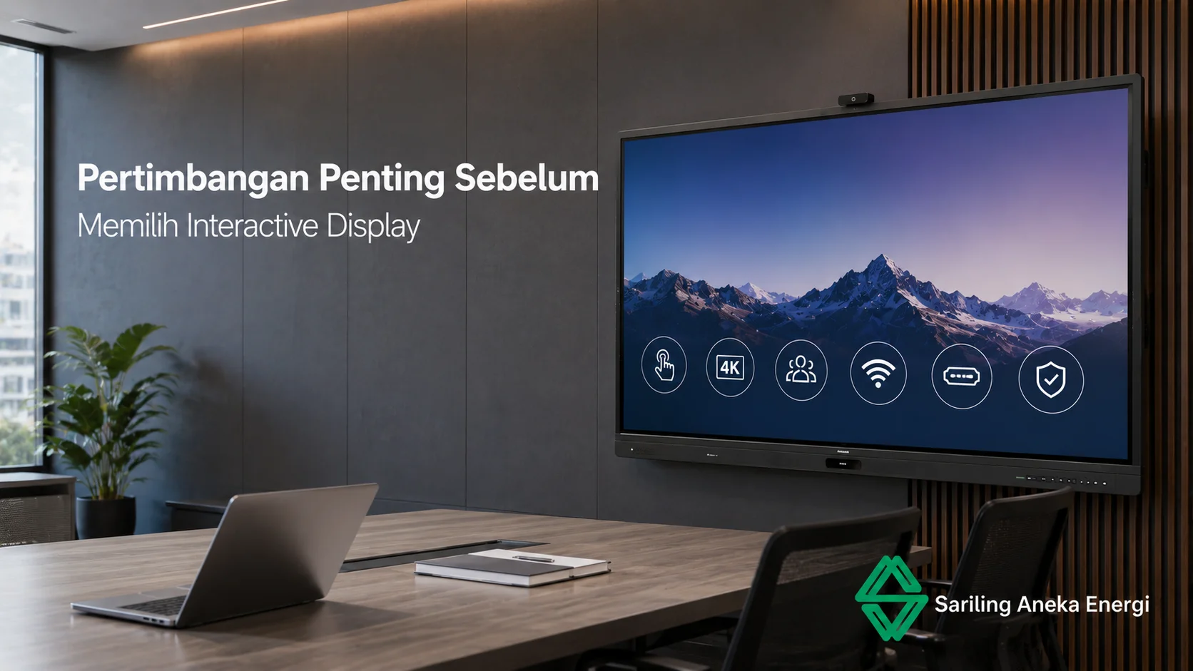 Pertimbangan penting sebelum memilih Interactive Display untuk ruang kelas dan ruang meeting modern