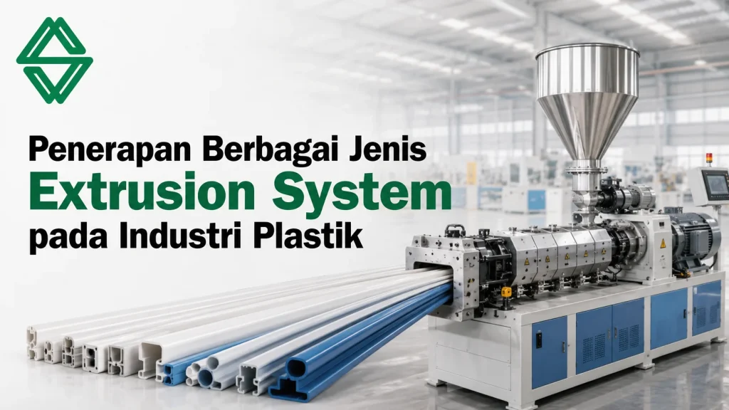Jenis Extrusion System yang digunakan pada industri plastik untuk menghasilkan berbagai profil dan produk plastik dengan proses ekstrusi yang efisien