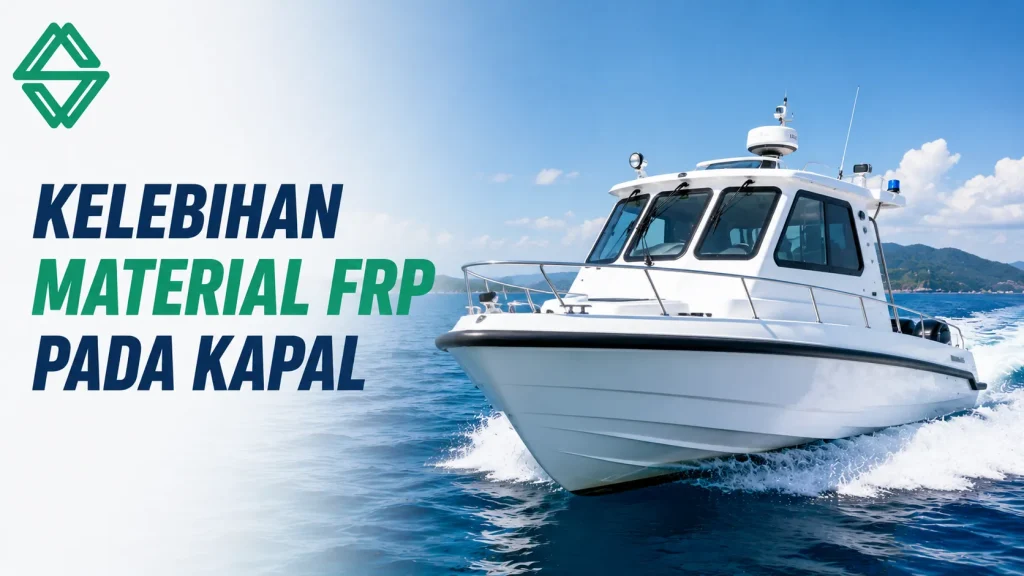 Kelebihan Material FRP untuk kapal modern dengan konstruksi ringan, kuat, dan tahan korosi