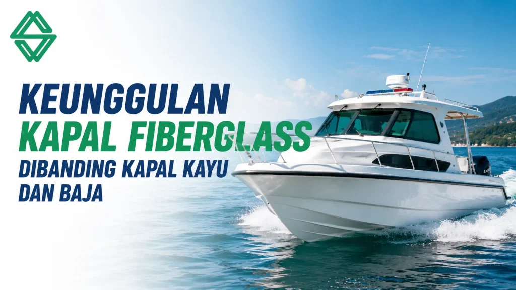 Keunggulan Kapal Fiberglass untuk kebutuhan operasional perairan dengan material ringan, kuat, dan tahan korosi