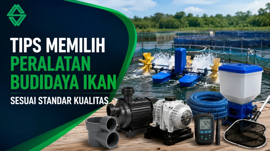 Tips Memilih Peralatan Budidaya Ikan sesuai standar kualitas untuk budidaya yang lebih efisien