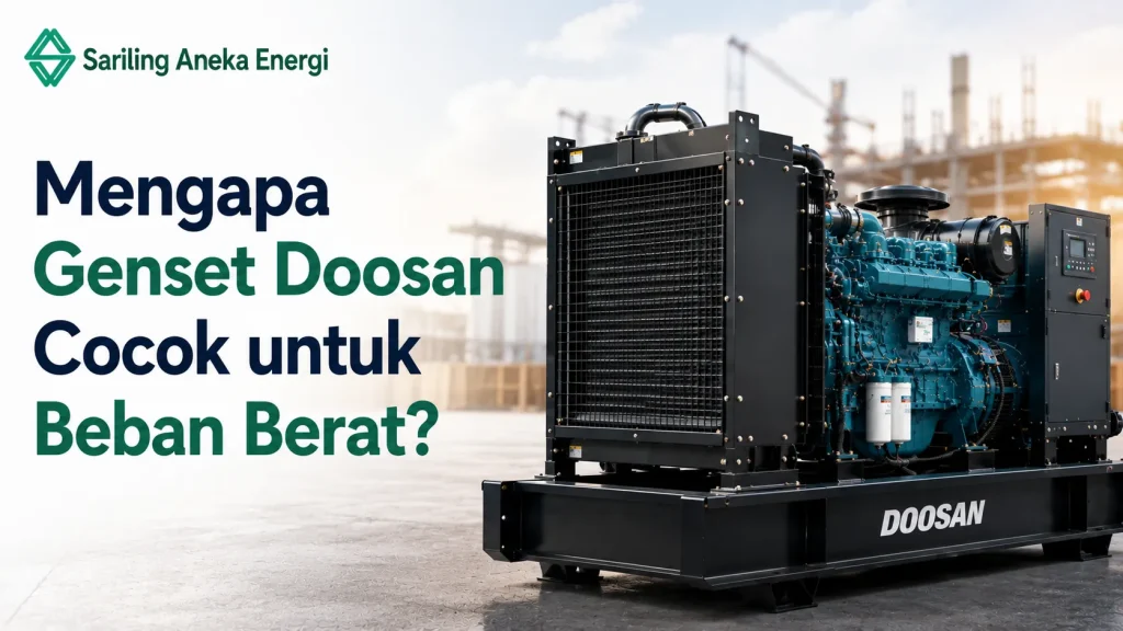Konsultasi pengadaan genset Doosan untuk kebutuhan beban berat