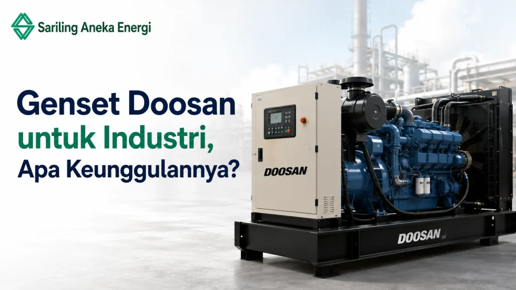 Pengadaan genset e-katalog Doosan untuk kebutuhan industri