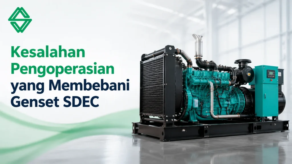 Pengadaan genset e-katalog LKPP dengan informasi kesalahan pengoperasian Genset SDEC yang dapat memengaruhi performa mesin