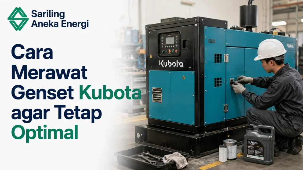 Pengadaan genset e-katalog LKPP untuk genset Kubota dengan perawatan optimal