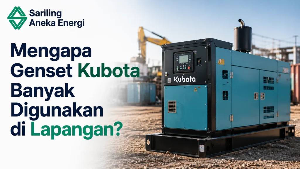 Perusahaan penyedia genset profesional untuk kebutuhan genset Kubota di lapangan
