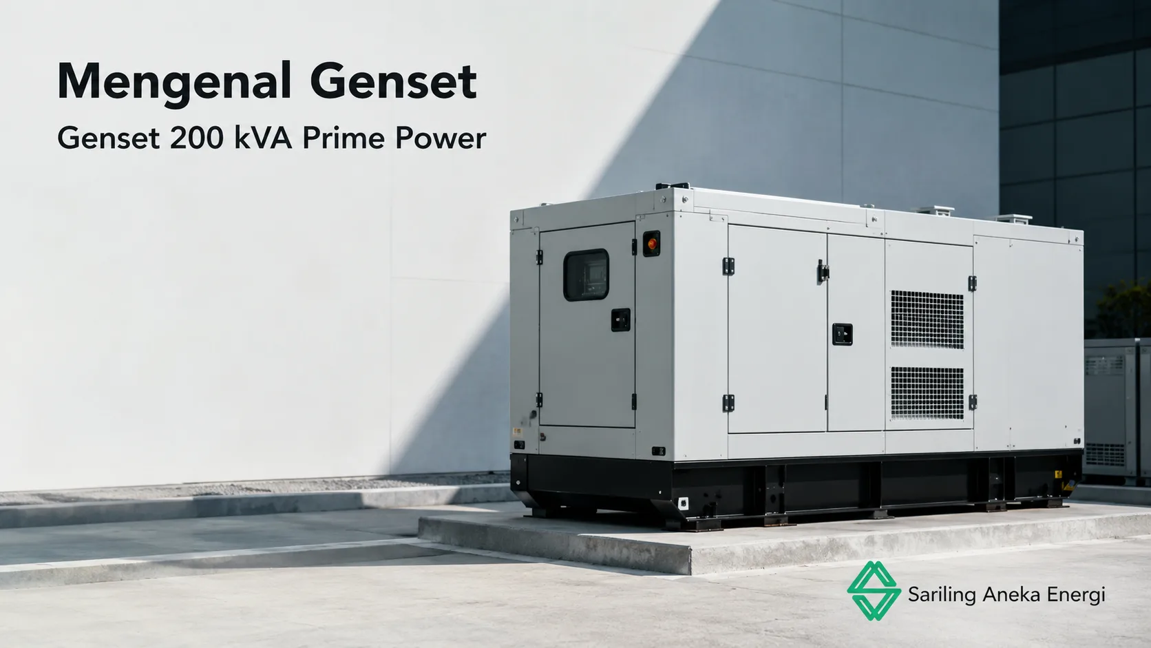 Mengenal Genset 200 kVA Prime Power