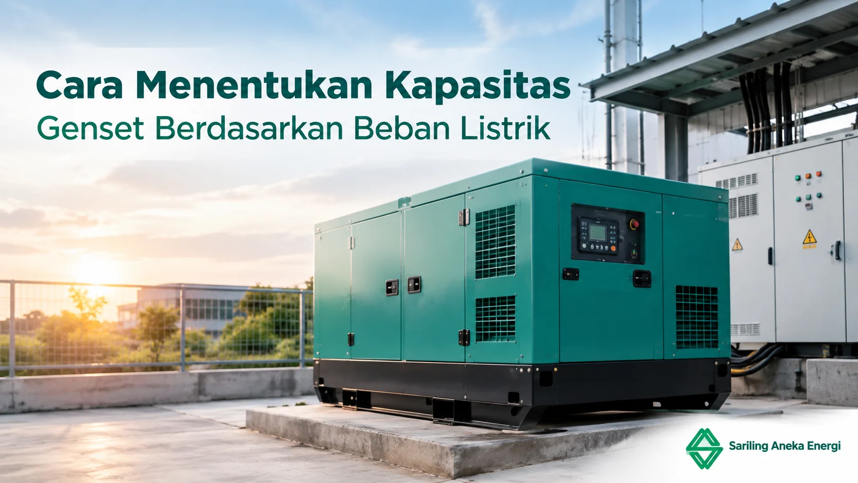 Menentukan kapasitas genset berdasarkan beban listrik