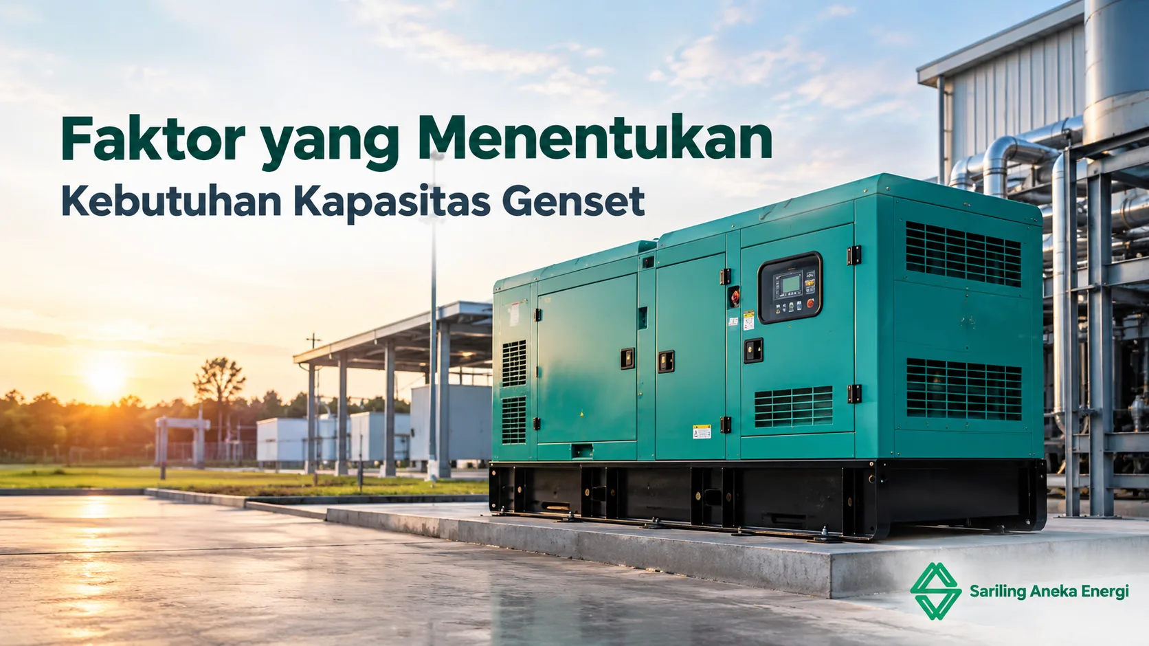 Faktor yang Menentukan Kebutuhan Kapasitas Genset