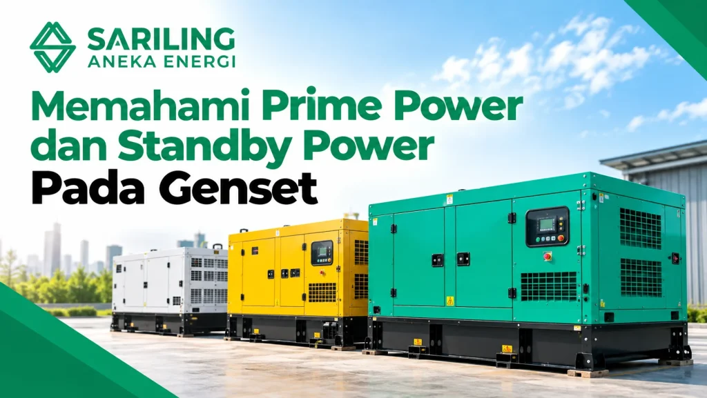 Katalog genset berbagai merek Indonesia untuk prime power dan standby power