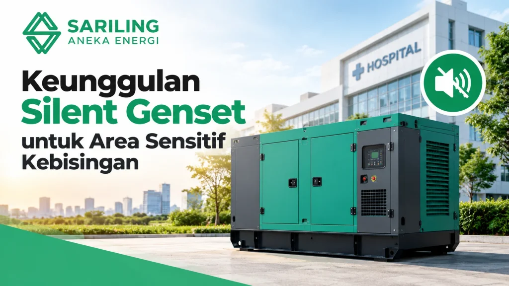 Genset Doosan Silent E-Katalog LKPP untuk kebutuhan listrik cadangan