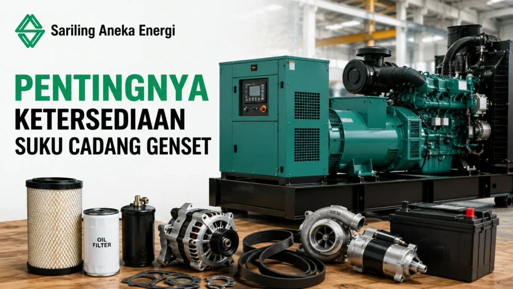Vendor genset terpercaya di Indonesia dengan ketersediaan suku cadang.